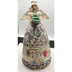 Jim Shore Angel Christmas Heartwood Creek 9.5" “Landscape Creek”